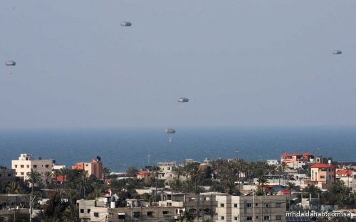 أمريكا والأردن تنفذان إسقاطا جويا أكثر من 36800 في غزة
