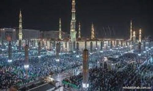 أكثر من 10 ملايين مصلٍّ في المسجد النبوي خلال العشر الأولى من شهر رمضان