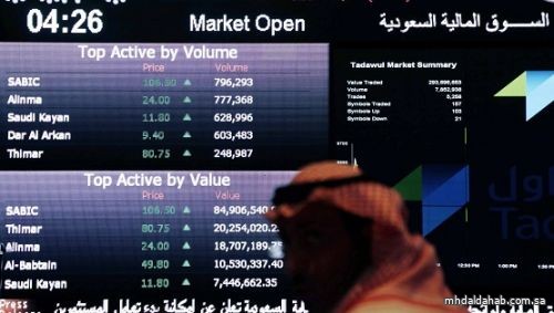 سوق الأسهم السعودية يغلق منخفضًا عند 12796 نقطة