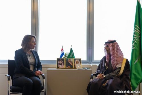 وزير الخارجية يلتقي وزيرة خارجية هولندا