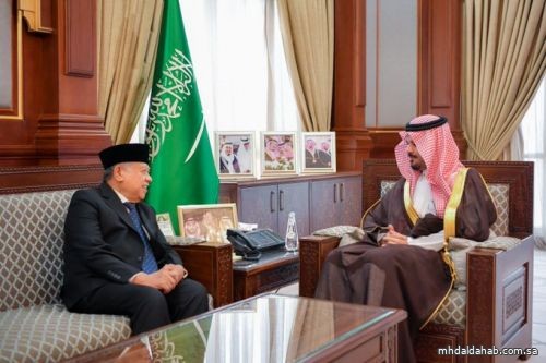 أمير منطقة المدينة المنورة يستقبل سفير جمهورية إندونيسيا لدى المملكة