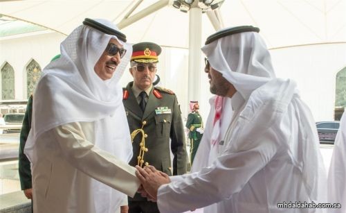 ولي عهد دولة الكويت يغادر جدة