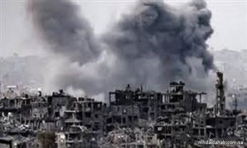استشهاد 5 فلسطينيين في استهداف منزلين شرق مدينة غزة ونسف مبانٍ سكنية في المغراقة