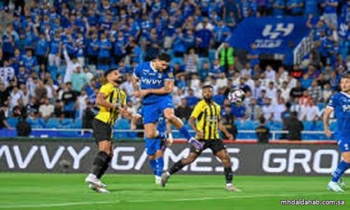 الهلال يحسم الكلاسيكو بثلاثية أمام الاتحاد