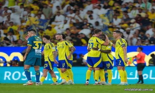 النصر يهزم العروبة بثلاثية في روشن