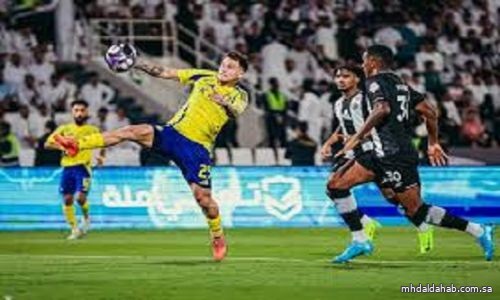 النصر يحسم ديربي الرياض على حساب الشباب