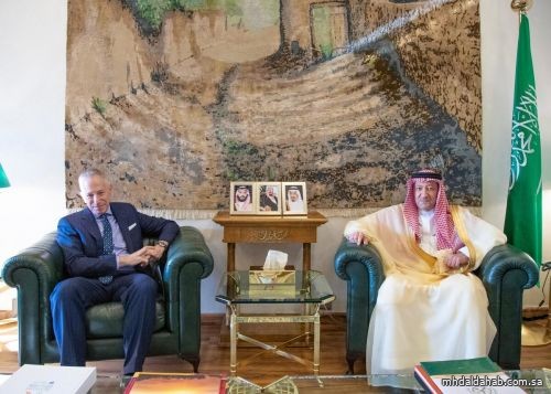 نائب وزير الخارجية يستقبل السفير الأمريكي لدى المملكة