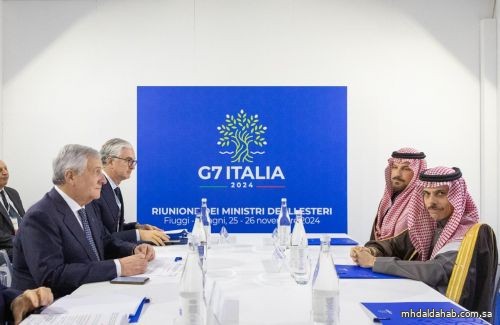 وزير الخارجية يلتقي وزير خارجية إيطاليا
