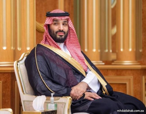 ولي العهد يتلقى اتصالاً هاتفيًا من رئيس وزراء العراق