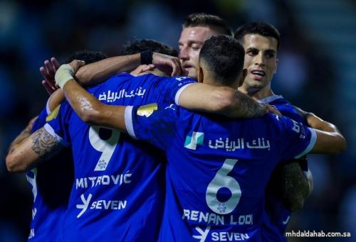 الهلال يقسو على الفتح بتسعة أهداف في روشن