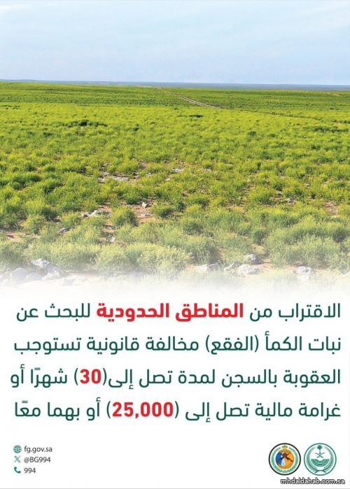 حرس الحدود يؤكد أن الدخول إلى منطقة الحدود البرية مخالفة لنظام أمن الحدود ولائحته التنفيذية