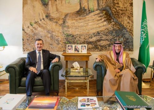 نائب وزير الخارجية يستقبل سفير جمهورية تركيا لدى المملكة