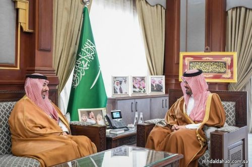 أمير منطقة المدينة المنورة يستقبل محافظ التأمينات الاجتماعية
