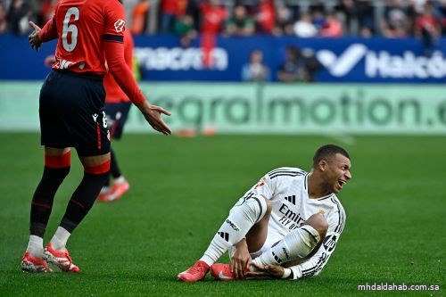 صدارة ريال مدريد في خطر بعد تعادل مخيب مع أوساسونا