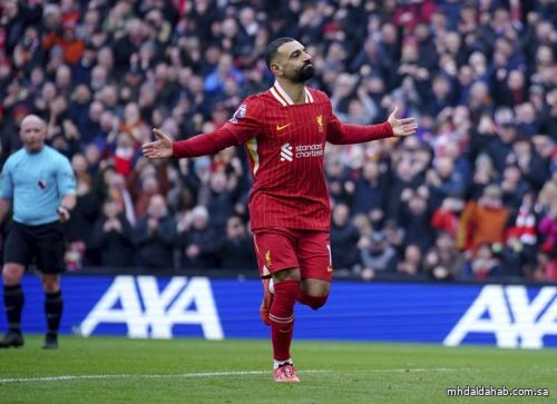 صلاح يقود ليفربول للنجاة من "ذئاب" وولفرهامبتون بالدوري الإنجليزي
