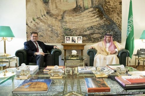 نائب وزير الخارجية يستقبل سفير المملكة المتحدة