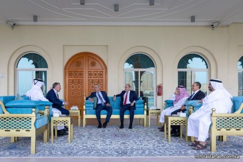 وزير الخارجية يشارك في اجتماع بشأن فلسطين في الدوحة