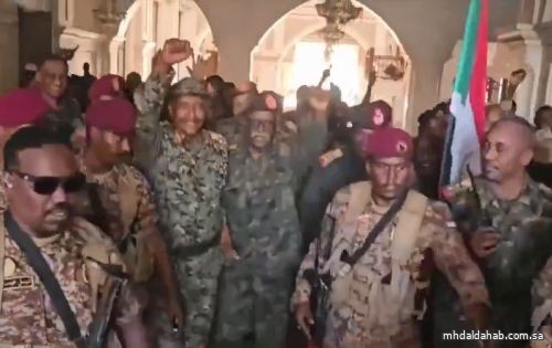 البرهان من داخل القصر الجمهوري: الخرطوم حرة الآن