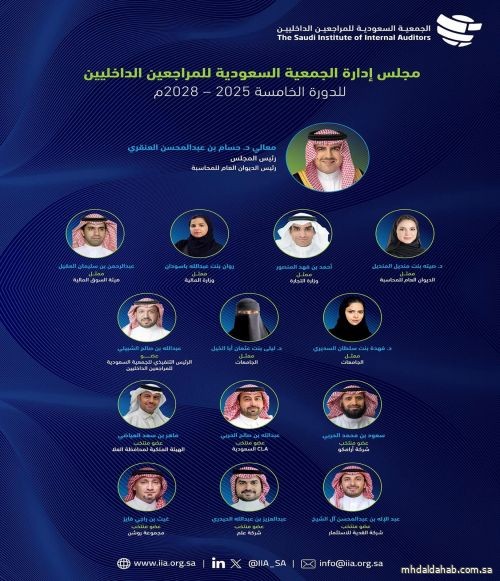 تشكيل مجلس جمعية المراجعين الداخليين برئاسة رئيس ديوان المحاسبة