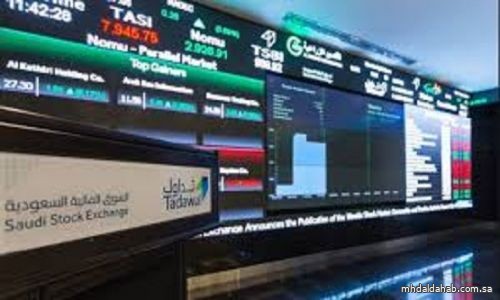 مؤشر سوق الأسهم السعودية يغلق مرتفعًا عند مستوى 11597 نقطة