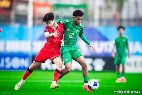 أخضر الناشئين يكسب منتخب كوريا ويتأهل لنهائي كأس آسيا 2025