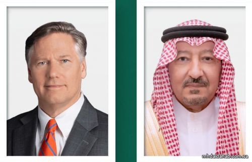الخريجي يتلقى اتصالًا هاتفيًا من نائب وزير خارجية أميركا