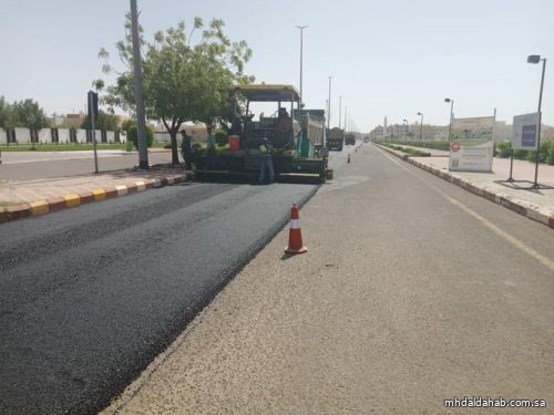 بلدية محافظة #المهد  تبدأ بالعمل على صيانة عدد من الشوارع والطرق الرئيسية داخل المحافظة