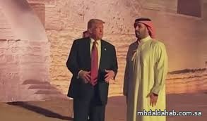 في الدرعية.. ولي العهد يصطحب الرئيس "ترامب" في جولة بحي طريف التاريخي