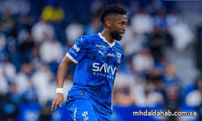 الهلال يفتقد خدمات حمد اليامي حتى نهاية الموسم