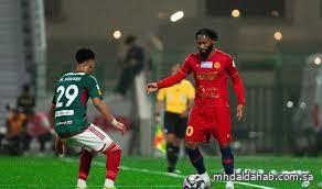 التعادل السلبي مباراة الاتفاق وضمك في دوري روشن