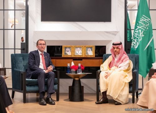 فيصل بن فرحان يلتقي وزير خارجية النرويج فيصل بن فرحان يلتقي وزير خارجية النرويج
