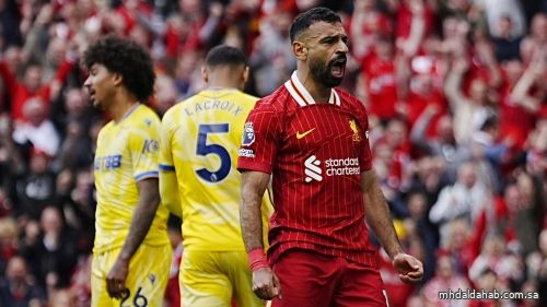 ليفربول يتعادل مع كريستال بالاس