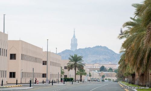 مليون متر مربع تجمع الدوائر الحكومية بحمى المشاعر المقدسة