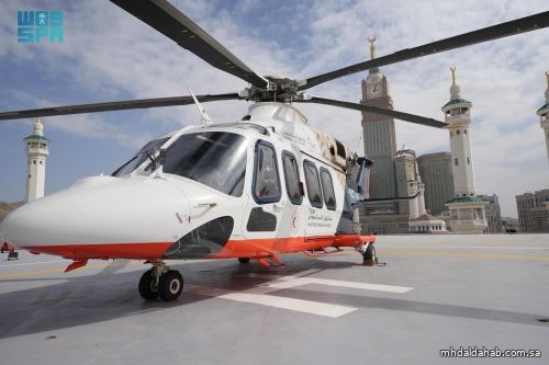 (11) طائرة إسعاف جوي و(13) مهبطًا لخدمة الحجاج (11) طائرة إسعاف جوي و(13) مهبطًا لخدمة الحجاج