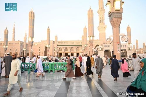 المدينة المنورة تودّع قوافل الحجاج المدينة المنورة تودّع قوافل الحجاج