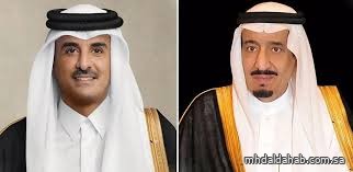 قيادة دولة قطر تهنئ خادم الحرمين الشريفين بنجاح موسم الحج لهذا العام 1446هـ قيادة دولة قطر تهنئ خادم الحرمين الشريفين بنجاح موسم الحج لهذا العام 1446هـ