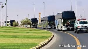 الأمن العام يُواكب مغادرة الحجاج الإيرانيين بخطة محكمة عبر منفذ جديدة عرعر الأمن العام يُواكب مغادرة الحجاج الإيرانيين بخطة محكمة عبر منفذ جديدة عرعر