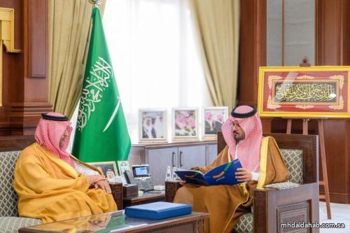 سمو أمير منطقة #المدينة_المنورة، #سلمان_بن_سلطان، يستقبل مدير صندوق تنمية الموارد البشرية بالمنطقة سمو أمير منطقة #المدينة_المنورة، #سلمان_بن_سلطان، يستقبل مدير صندوق تنمية الموارد البشرية بالمنطقة