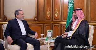 ولي العهد يلتقي وزير الخارجية الإيراني ويبحث مستجدات الأوضاع الإقليمية والجهود المبذولة تجاهها ولي العهد يلتقي وزير الخارجية الإيراني ويبحث مستجدات الأوضاع الإقليمية والجهود المبذولة تجاهها
