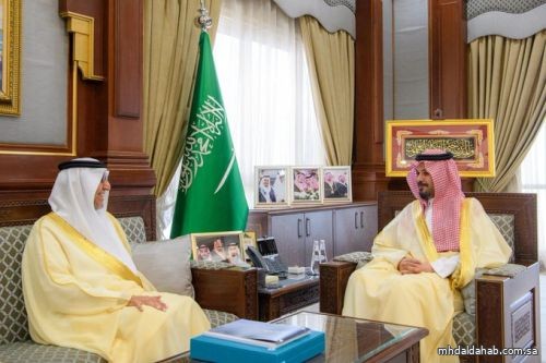 سمو أمير منطقة #المدينة_المنورة #سلمان_بن_سلطان يستقبل معالي محافظ الهيئة السعودية للمواصفات والمقاييس والجودة الدكتور سعد القصبي