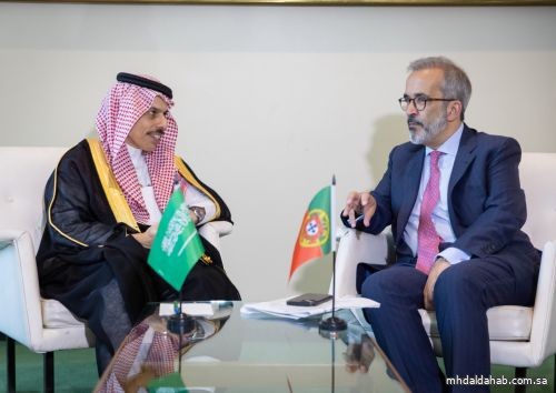 فيصل بن فرحان ووزير خارجية البرتغال يبحثان العلاقات الثنائية فيصل بن فرحان ووزير خارجية البرتغال يبحثان العلاقات الثنائية
