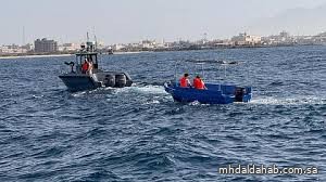 حرس الحدود ينقذ مواطنين تعطلت وسـيطتهما البحرية في ينبع حرس الحدود ينقذ مواطنين تعطلت وسـيطتهما البحرية في ينبع