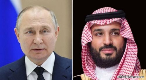 بوتين يطلع ولي العهد على نتائج محادثاته الأخيرة مع ترمب