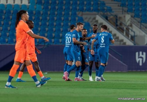 الهلال يهزم الفيحاء برباعية في آخر ودياته قبل انطلاق الدوري
