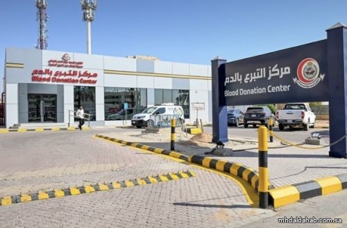 مراكز الحرس الوطني تستقبل المتبرعين ضمن حملة ولي العهد للتبرع بالدم