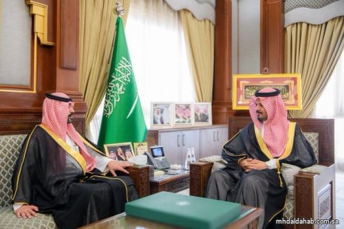سمو أمير منطقة #المدينة_المنورة، #سلمان_بن_سلطان، يستقبل الدكتور عبدالرحمن الدهمشي بمناسبة تعيينه مديرًا عامًا لفرع مركز “وقاء” بالمنطقة