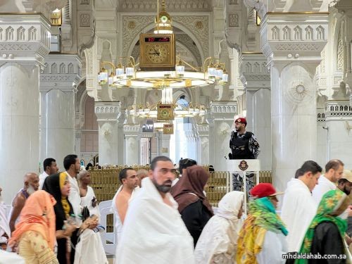 القوات الخاصة لأمن الحج والعمرة تواصل جهودها بالمسجد الحرام والمسجد النبوي لصلاة الجمعة القوات الخاصة لأمن الحج والعمرة تواصل جهودها بالمسجد الحرام والمسجد النبوي لصلاة الجمعة
