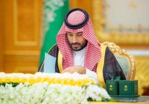 سمو ولي العهد يرأس جلسة مجلس الوزراء في الرياض