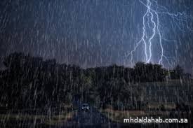 الأرصاد : هطول أمطار غزيرة تؤدي إلى جريان السيول على هذه المناطق الأرصاد : هطول أمطار غزيرة تؤدي إلى جريان السيول على هذه المناطق