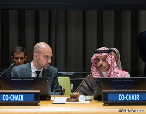 الأمم المتحدة تعتمد مقررًا سعوديًّا فرنسيًّا بشأن استئناف مؤتمر التسوية السلمية للقضية الفلسطينية الأمم المتحدة تعتمد مقررًا سعوديًّا فرنسيًّا بشأن استئناف مؤتمر التسوية السلمية للقضية الفلسطينية